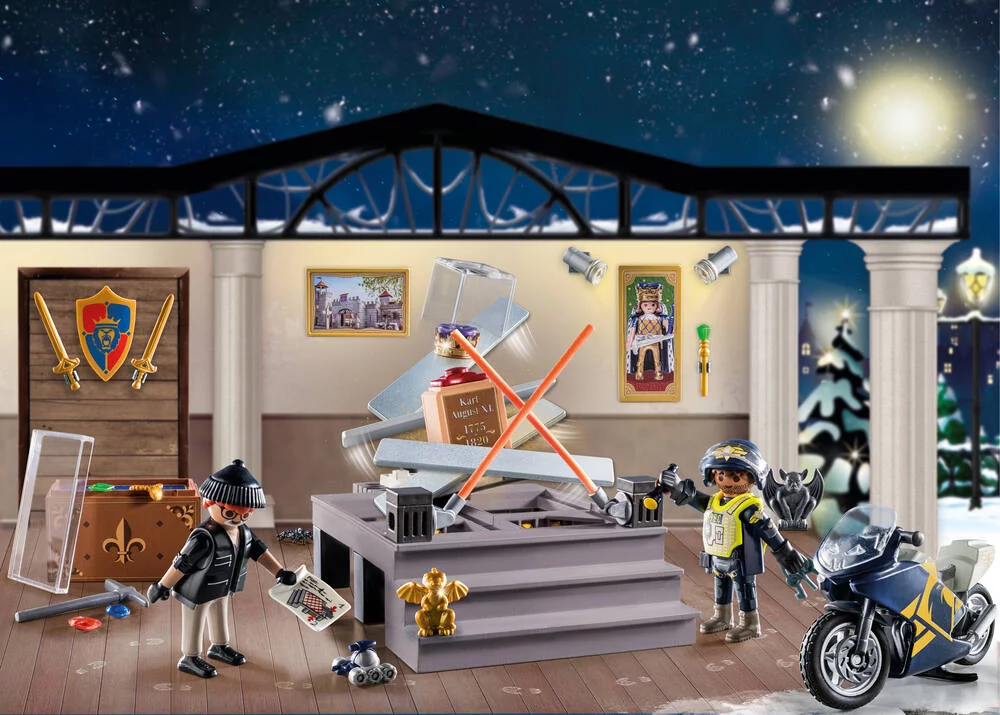 CALENDRIER DE L'AVENT -   LA MAGIE DE NOEL - POLICE -71347