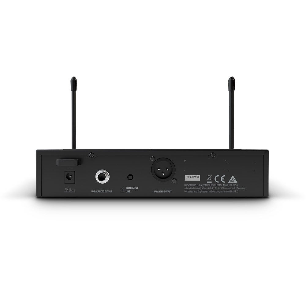 LD Systems U308 HHD draadloze handheld (bandgap+ISM)