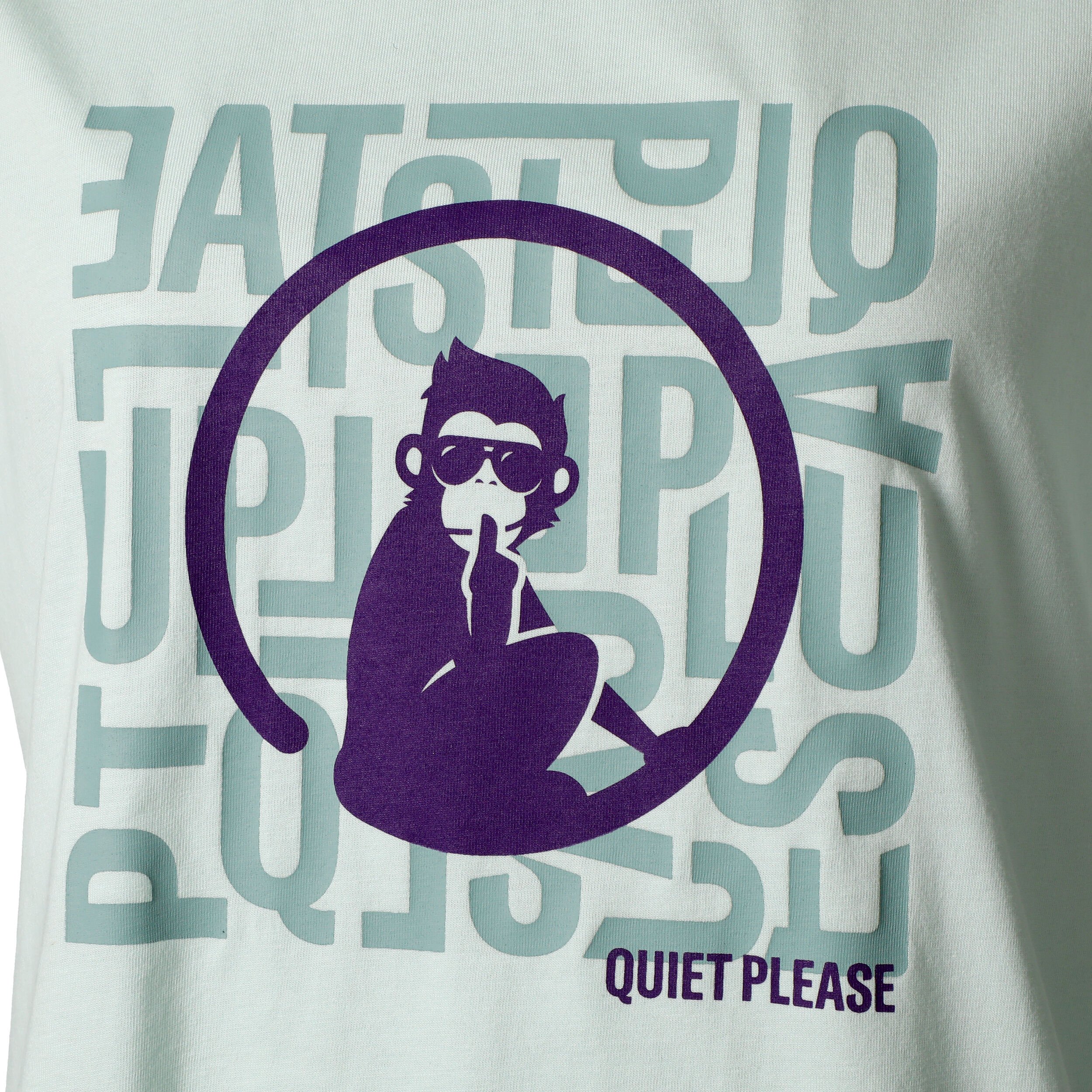 Quiet Please Word Salad T-shirt Femmes - Mint
