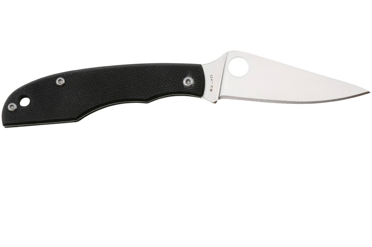 Spyderco Grasshopper Black G10 C138GBKP sleutelhangerzakmes