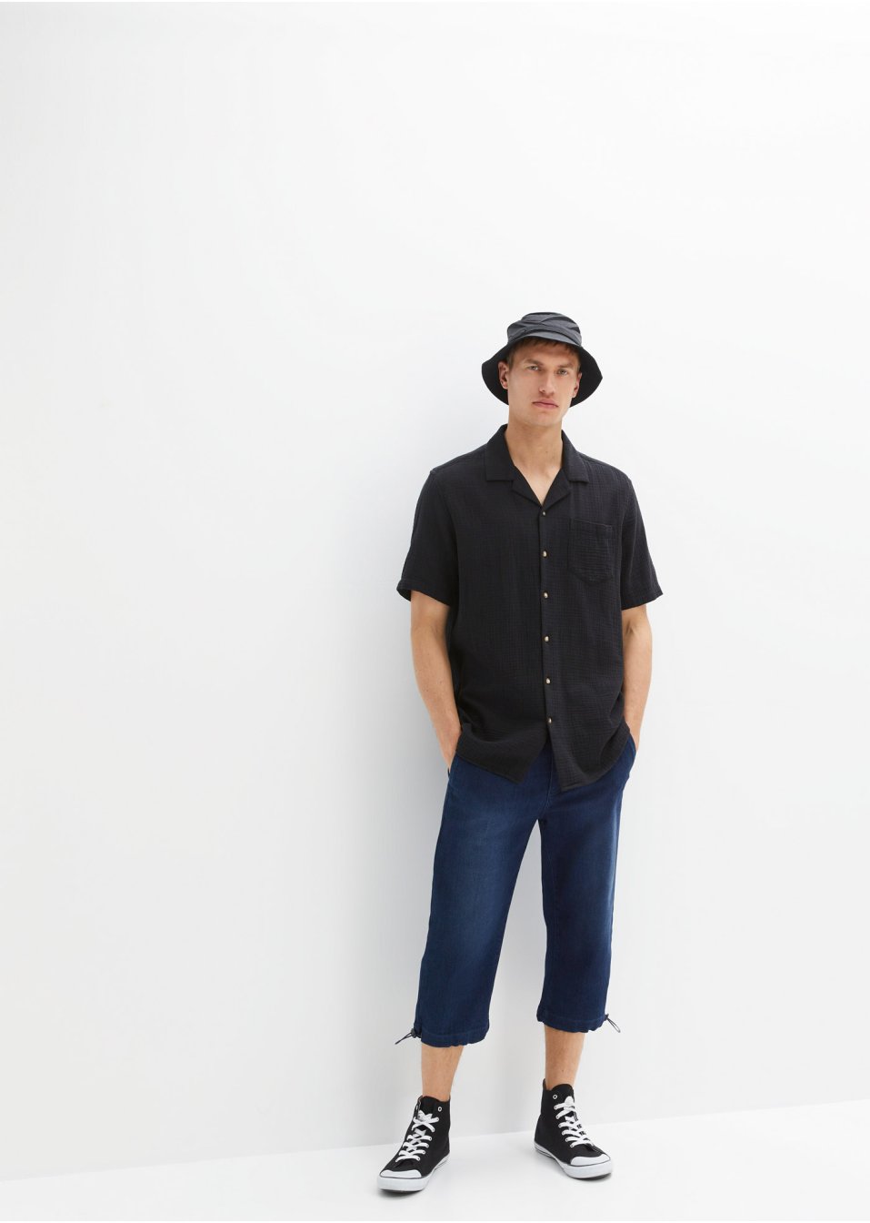Jean 3/4 extensible, Classic Fit