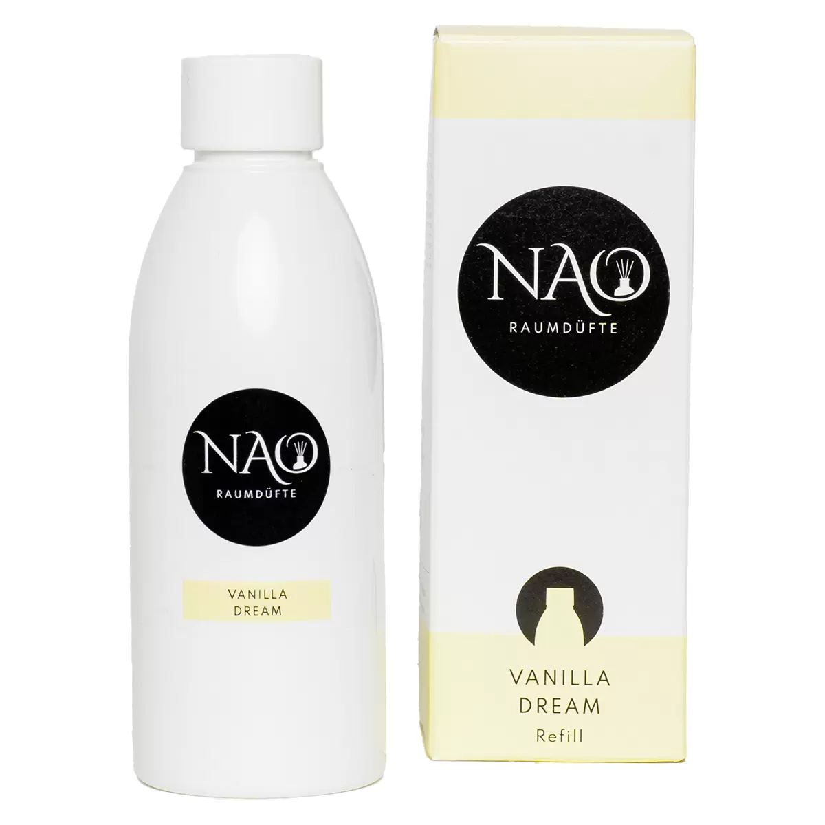 Nachfüllflasche Vanilla Dream NAO Gelb