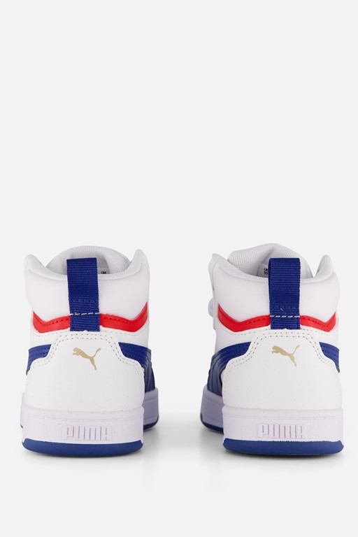 Puma Caven 2.0 Mid Sneakers wit Imitatieleer