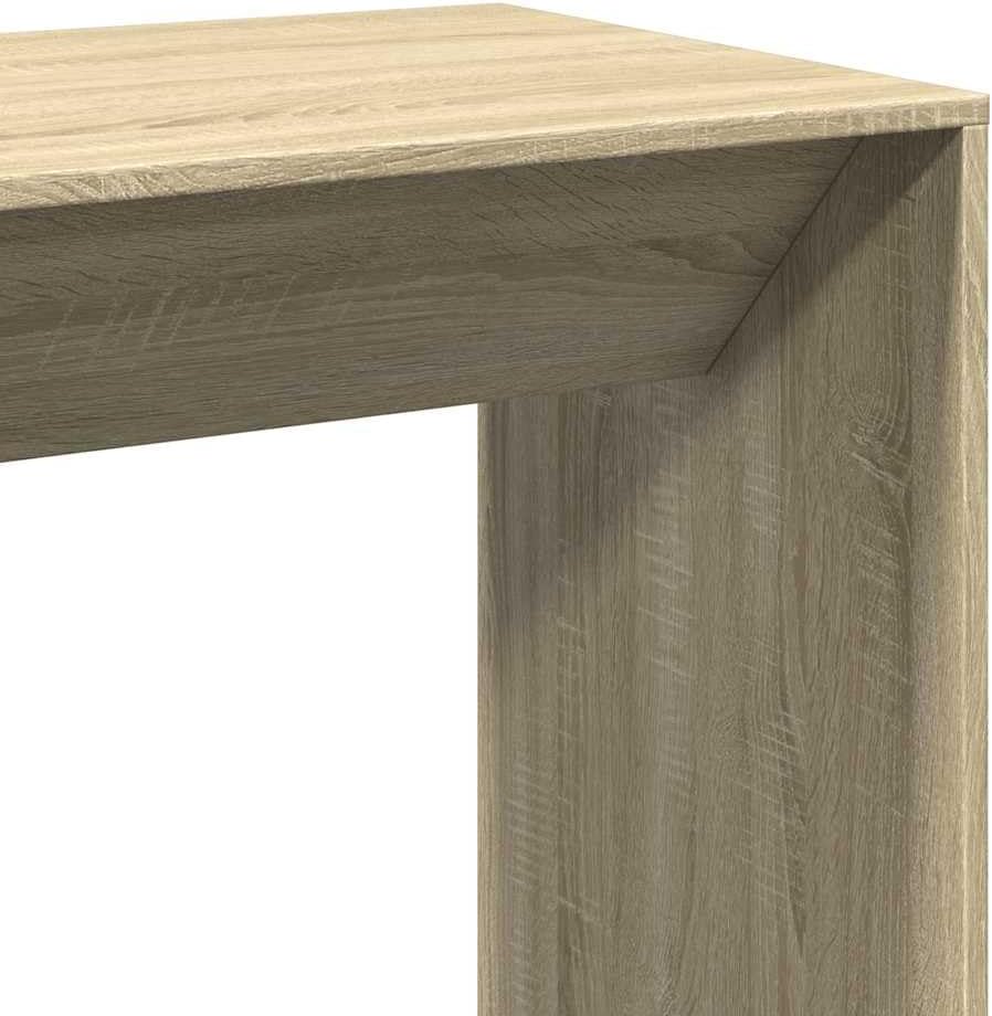 Bartisch Sonoma-Eiche 102x50x103,5 cm Holzwerkstoff Bartisch, Bistrotisch Bartheke für Hausbar, Wohnzimmer und Esszimme