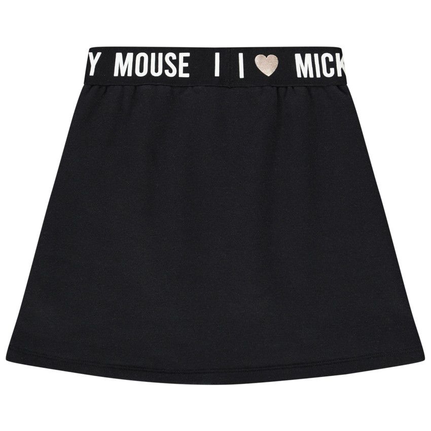 Jupe courte Minnie Disney - Gris foncé