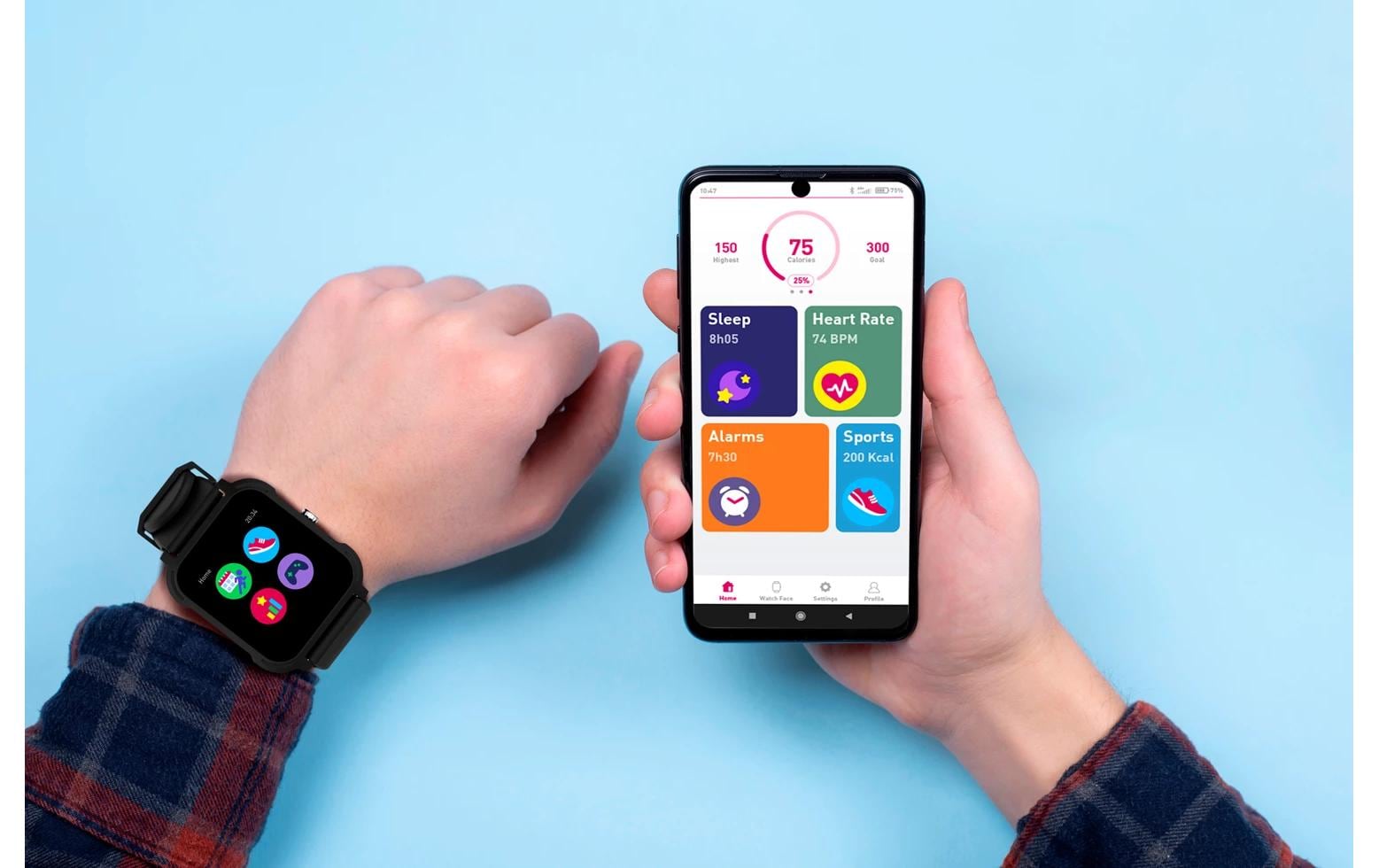 Watch Go BlackEchte und coole Smartwatch für Kinder