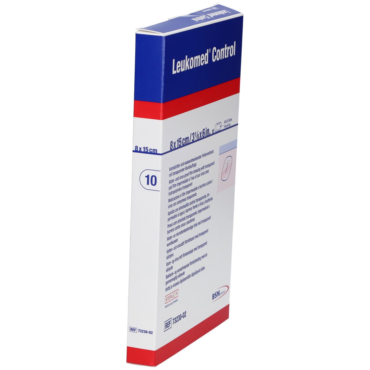 Leukomed® Control Folienverband 8 cm x 15 cm