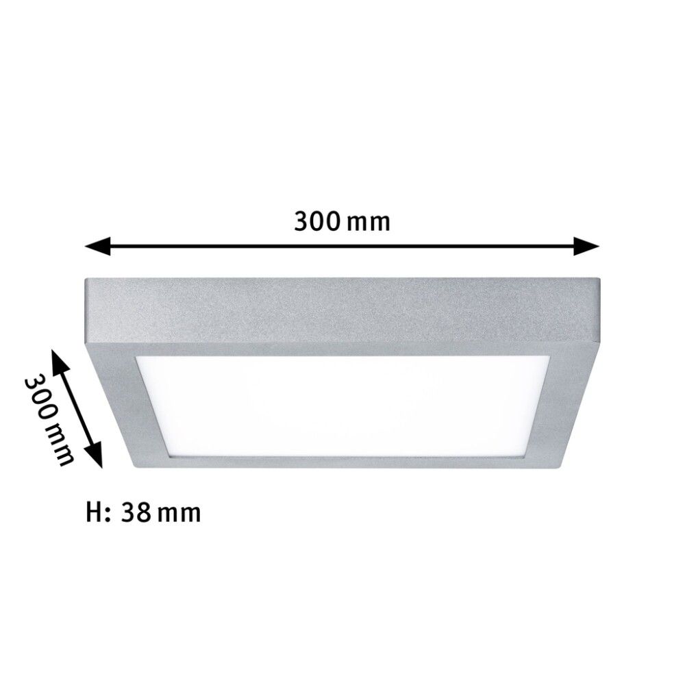 LED-PANEL PAULMANN LUNAR300X300MM 17,2W 230V KROM