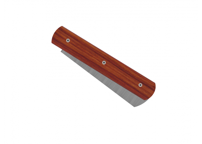 20/20® couteau de poche fermant, avec manche en bois de rose