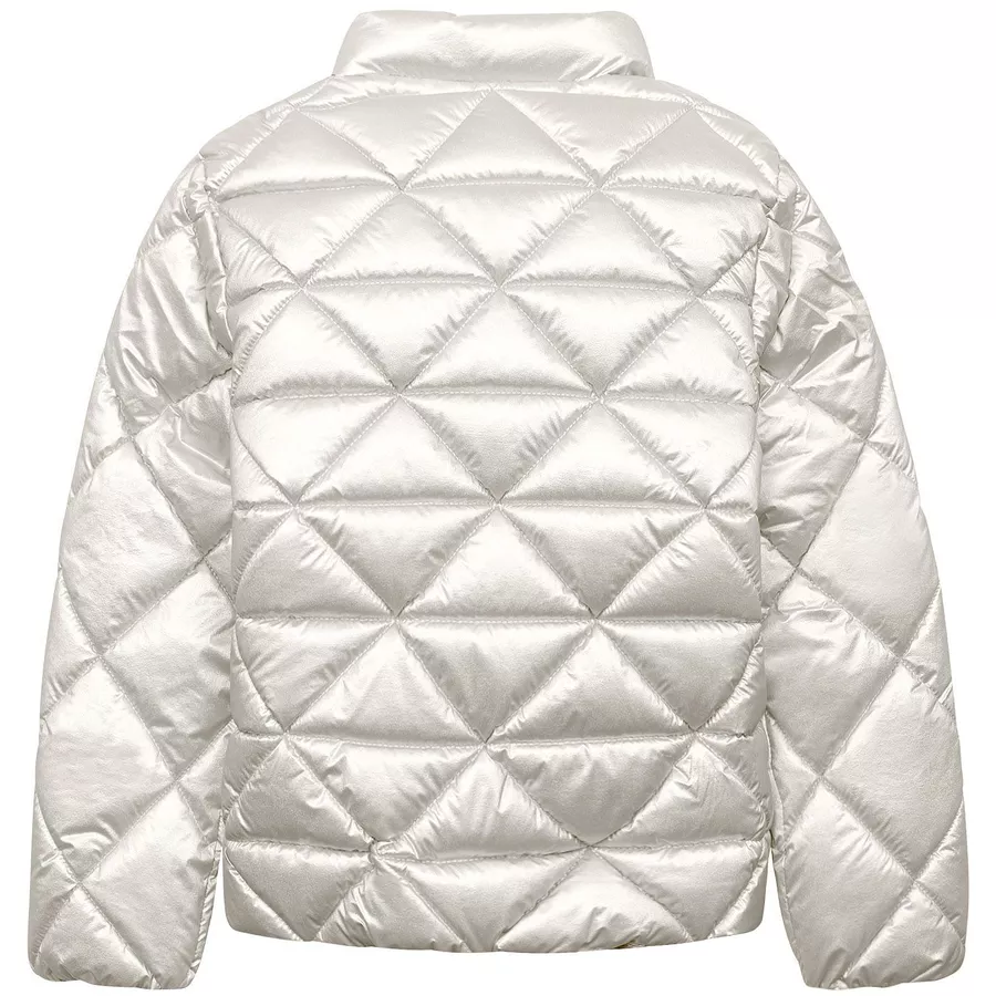MINOTI Steppjacke mit Kapuze Cremeweiß