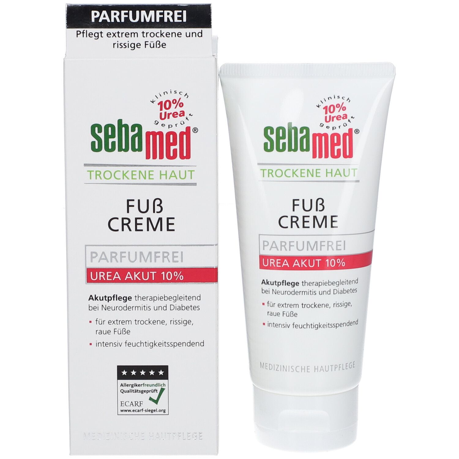 sebamed® Trockene Haut Fußcreme Parfumfrei Urea 10%