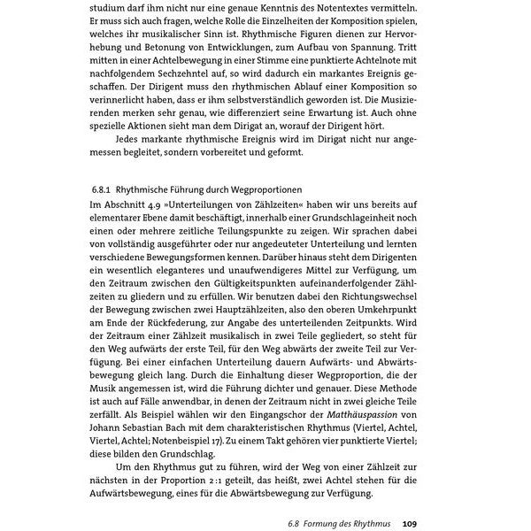 Bärenreiter Dirigieren für Chorleiter