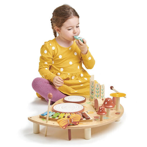 tender leaf toys muziektafel bosdieren