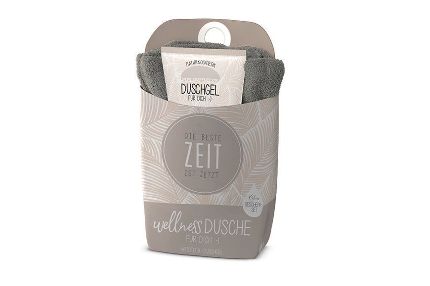 LaVida - Geschenk-Set Wellnessdusche - Die beste Zeit ist jetzt (Blatt)