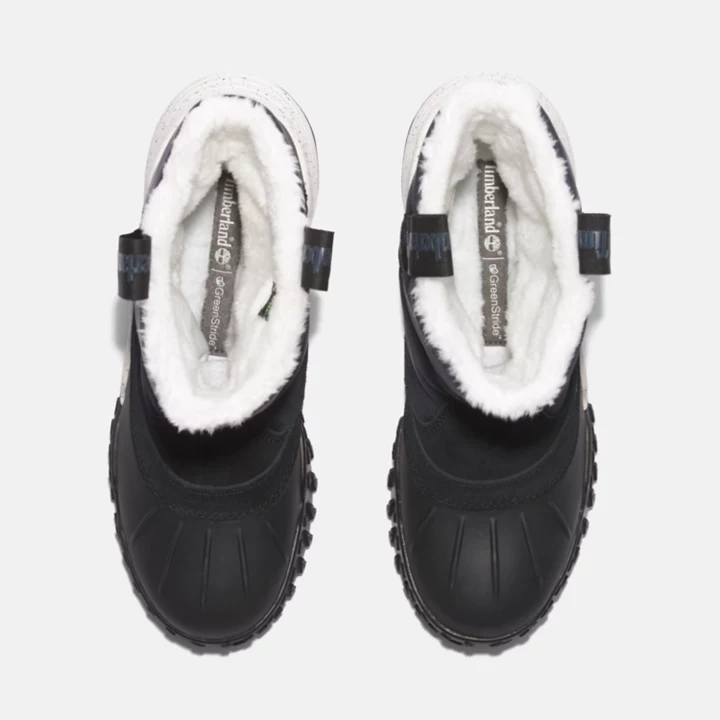 Bota feminina Moriah Range com isolamento térmico, na cor preta.