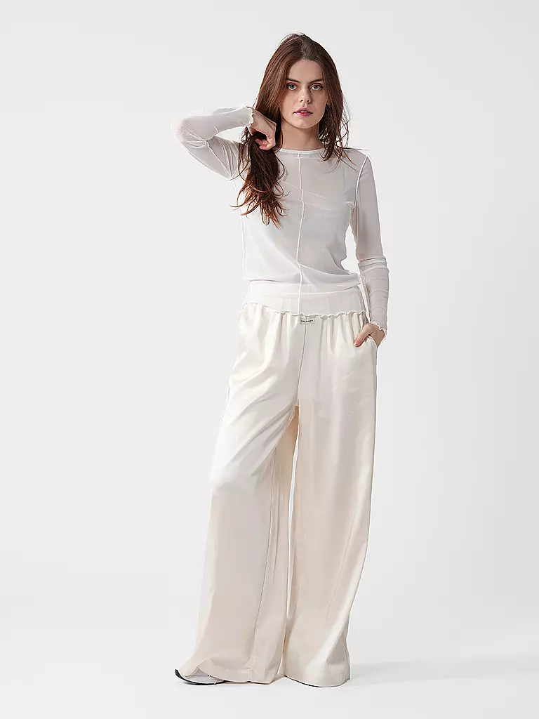 KARO KAUER Langarmshirt creme