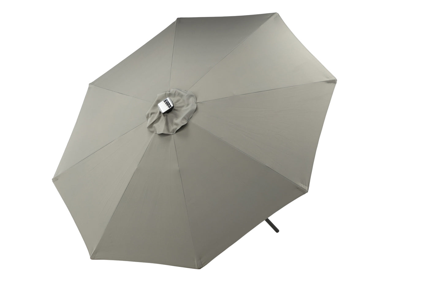 FjÃ´rd - Parasol Grijs 270cm - Led - Sabal