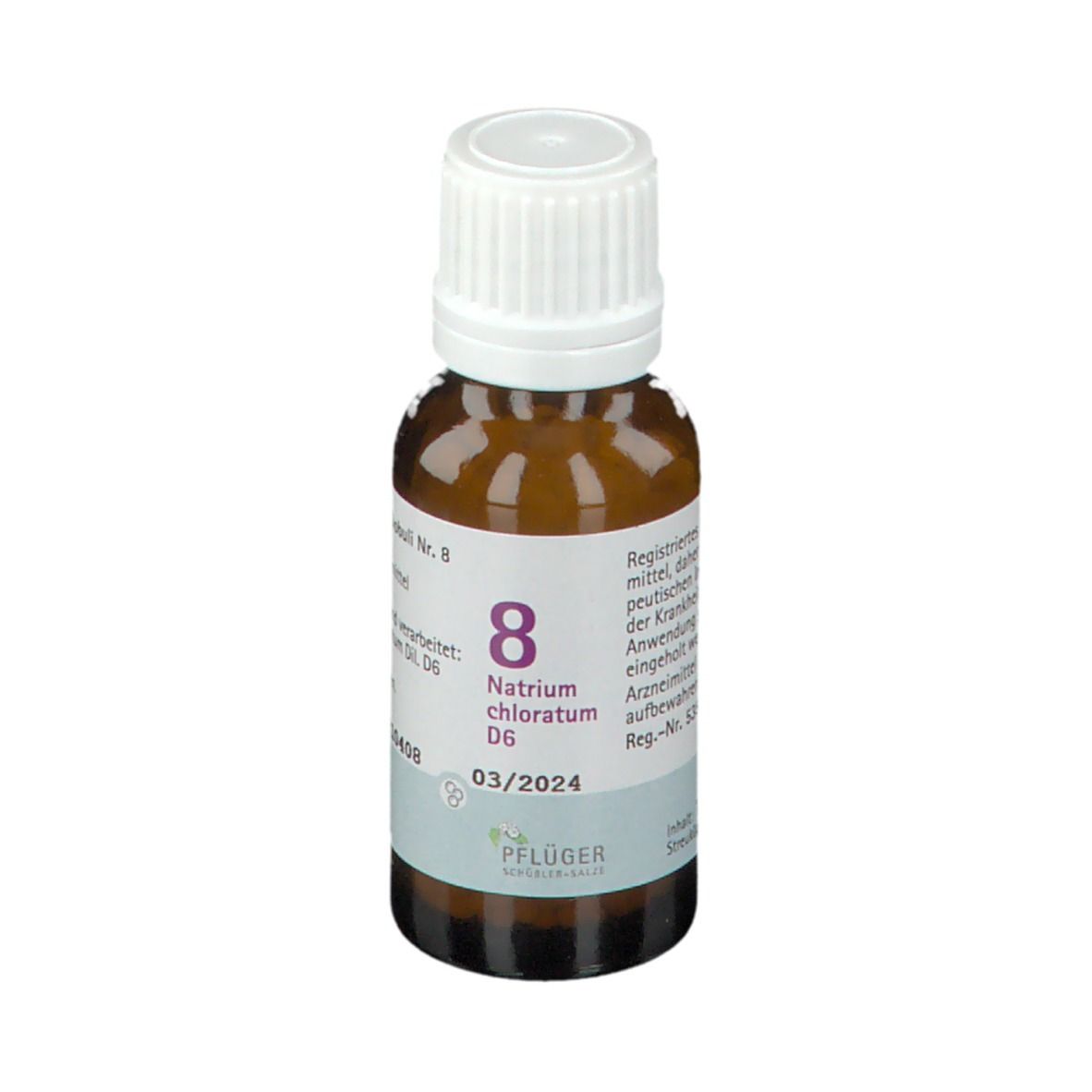 BIOCHEMIE PFLÜGER® Nr. 8 Natrium chloratum D6