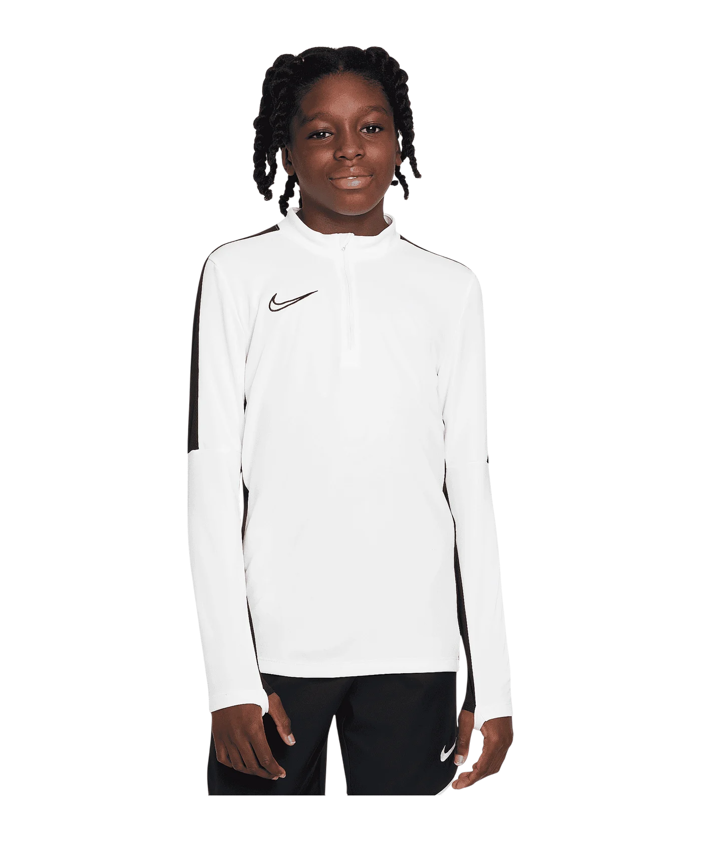 Nike Academy 23 Drill Top Sweatshirt Kids Weiss F100