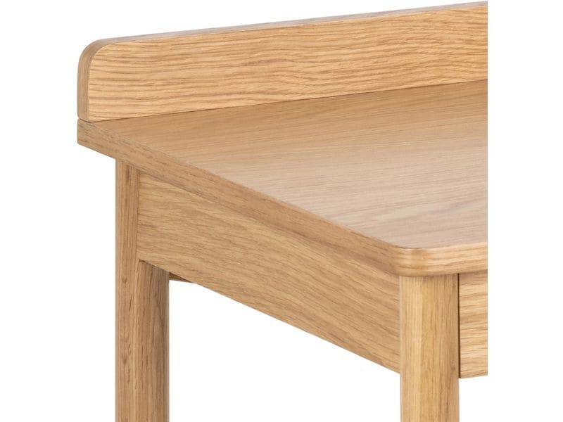 AC Design Tisch Paul, Eiche Schreibtisch mit Stauraum im skandinavischen Stil