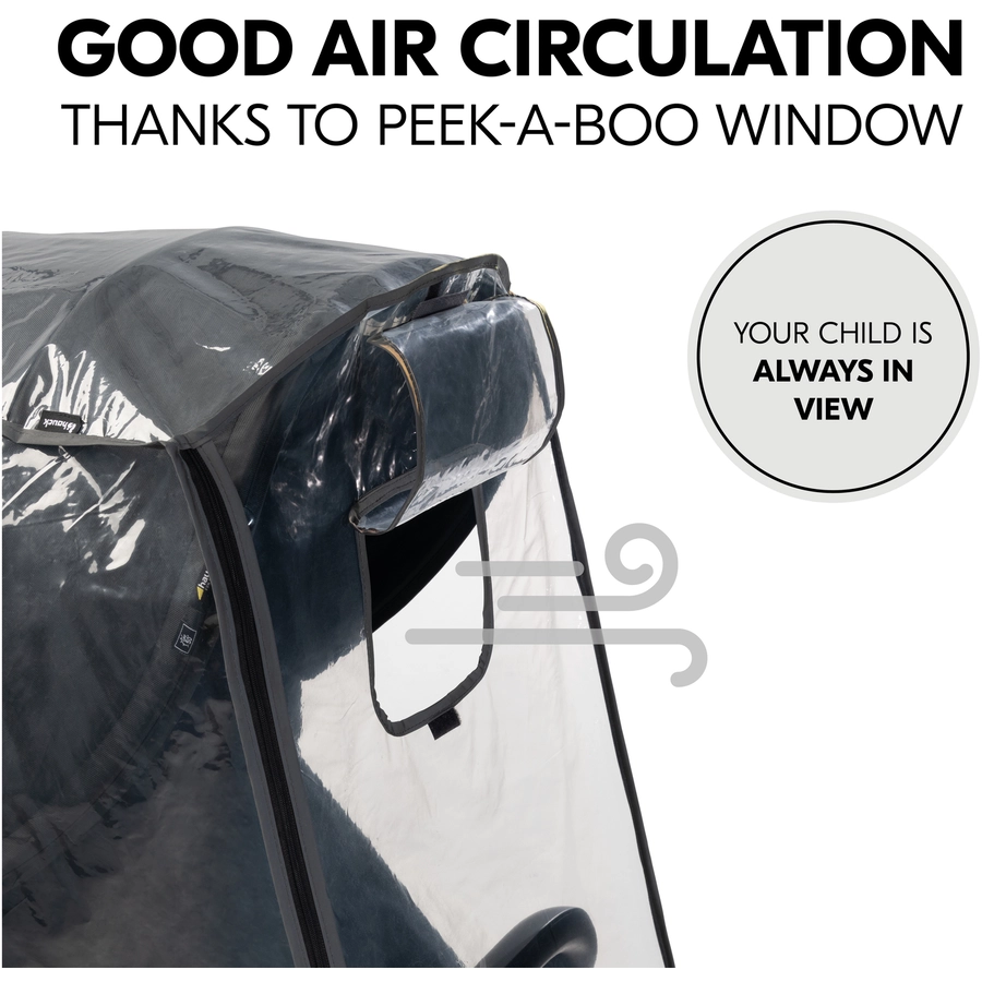 hauck Regenschutz Kinderwagen 4 Rad