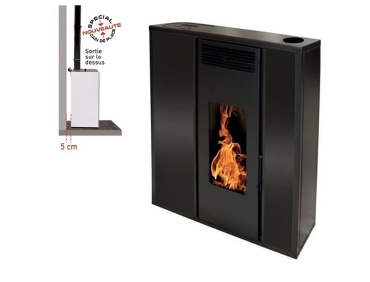 INTERSTOVES - Poêle à granulés Pack poêle à granules tessa 10kw etanche sortie concentrique...