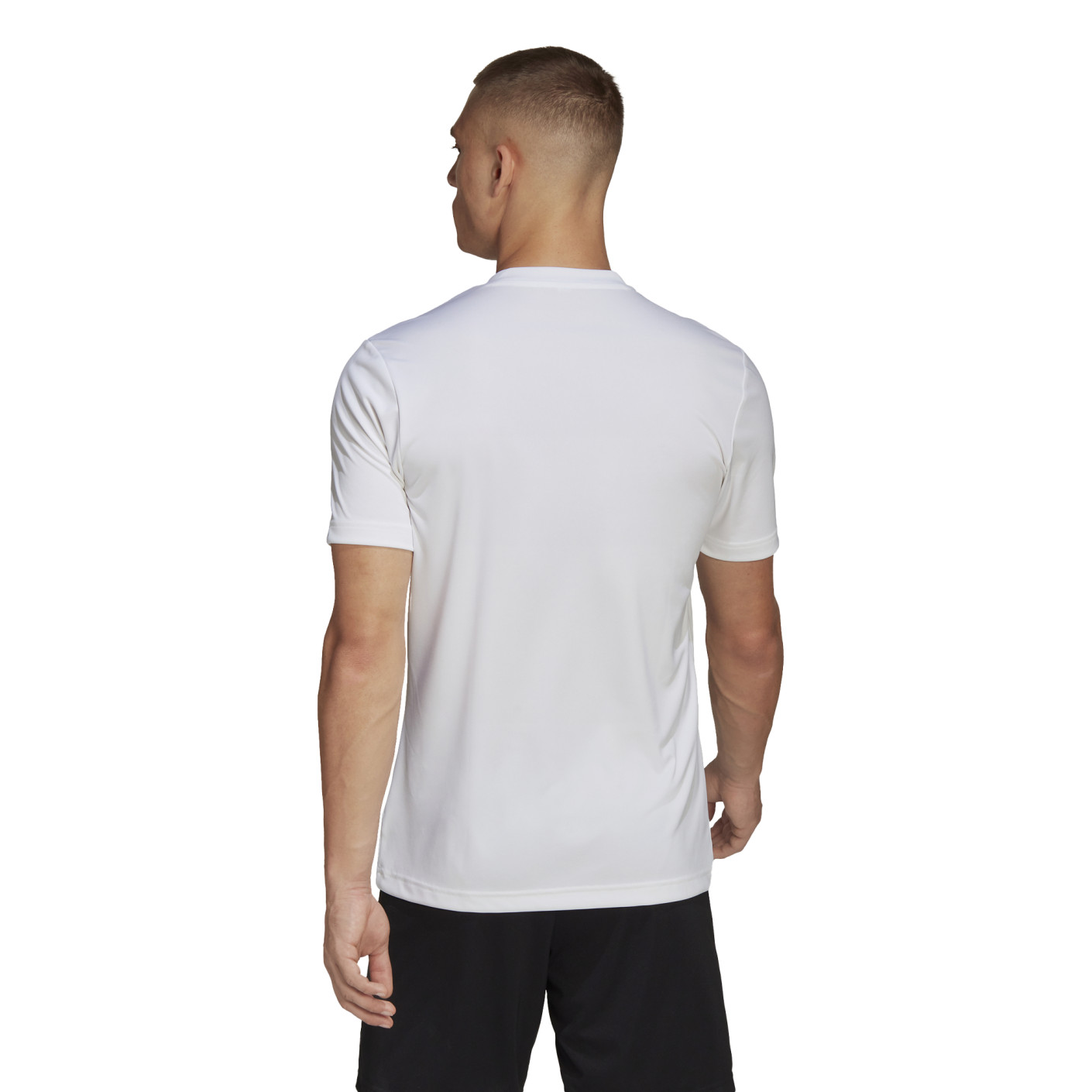 Adidas Entrada 22 Voetbalshirt Wit Zwart