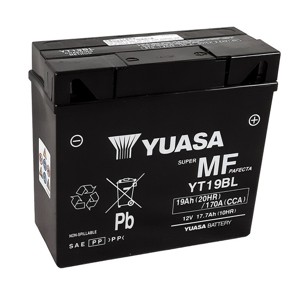 Yuasa - Batterie YT19BL-BS SLA AGM