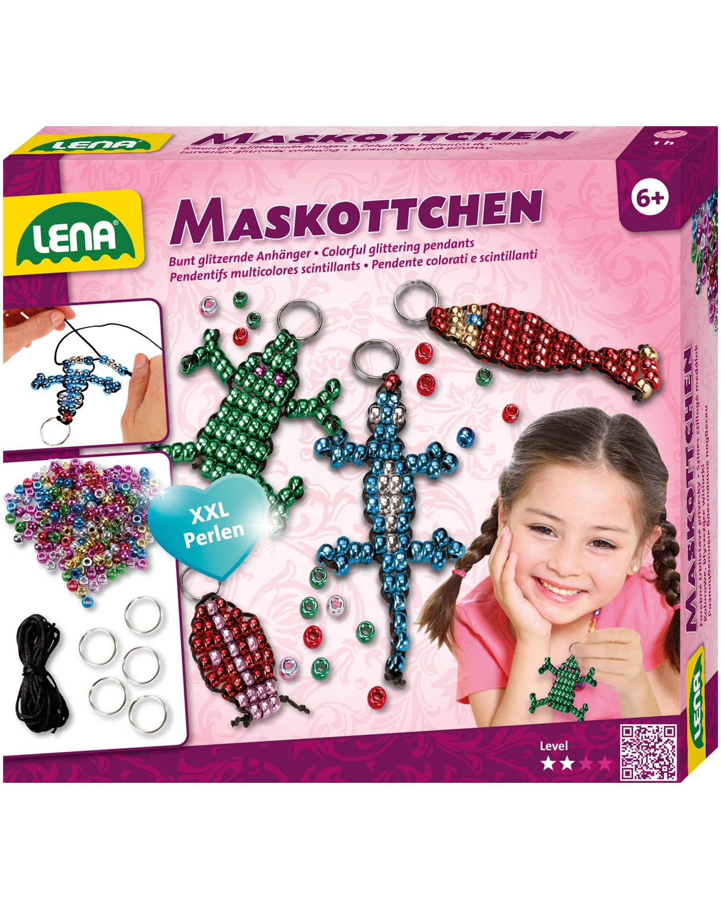 Bastelset MASKOTTCHEN in bunt