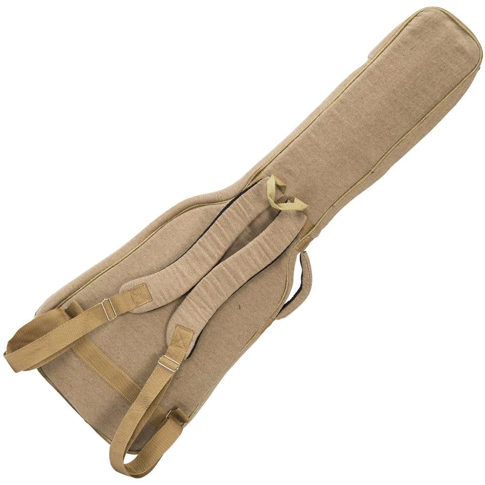 Vintage VCBG2 canvas flightbag voor basgitaar