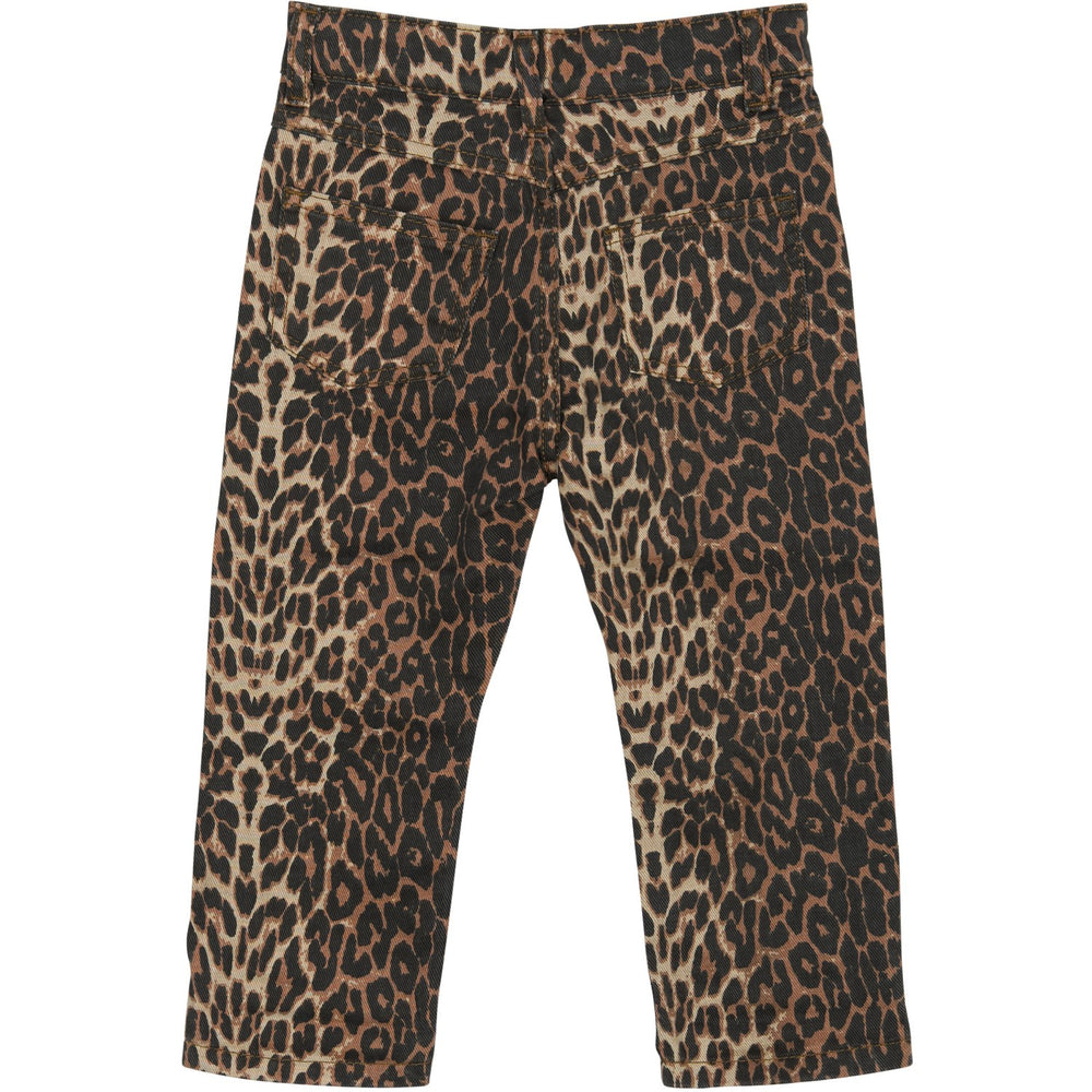 Køb THE NEW Siblings Feather Gray AOP Paloma Straight Jeans