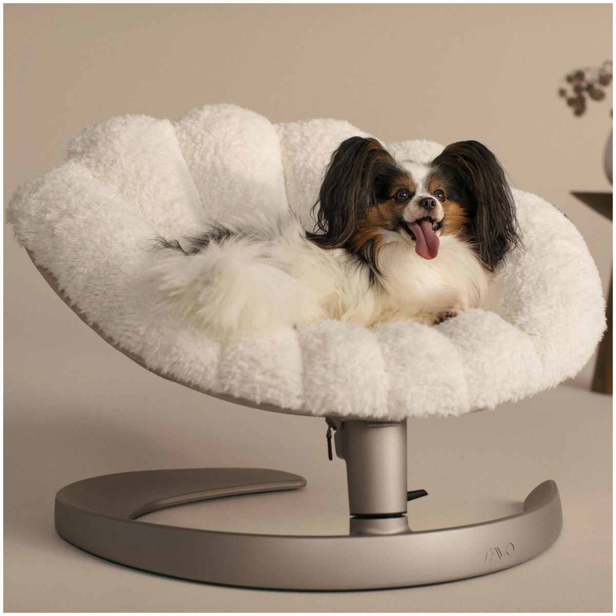 Tavo PetsTavo Pets   Shell schwingendes Haustierbett latte