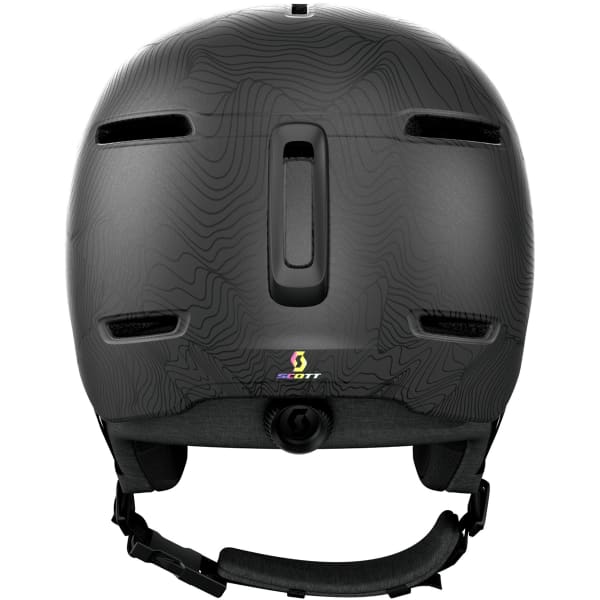Casque de ski SCOTT HELEMT TRACK GRANITE BLACK/HOLO GREY