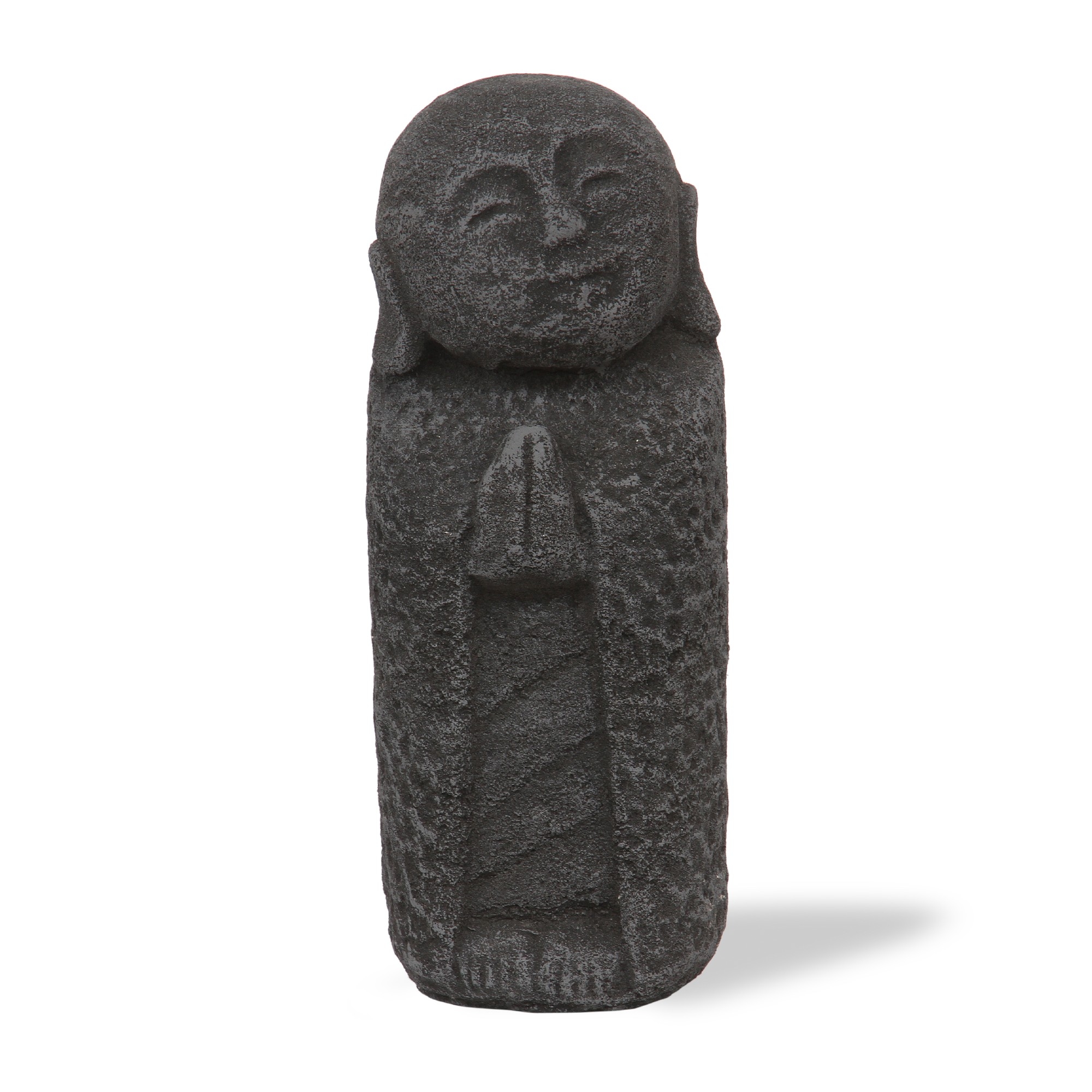 Zementfigur 'Jizo', H 20 cm, L 8 cm, B 8 cm von fischer's lagerhaus