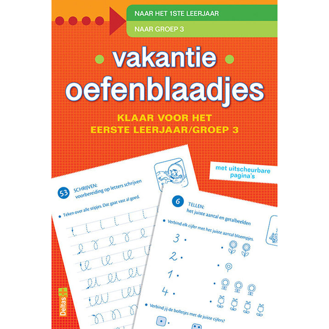 Uitgeverij deltas oefenblaadjes - naar groep 3
