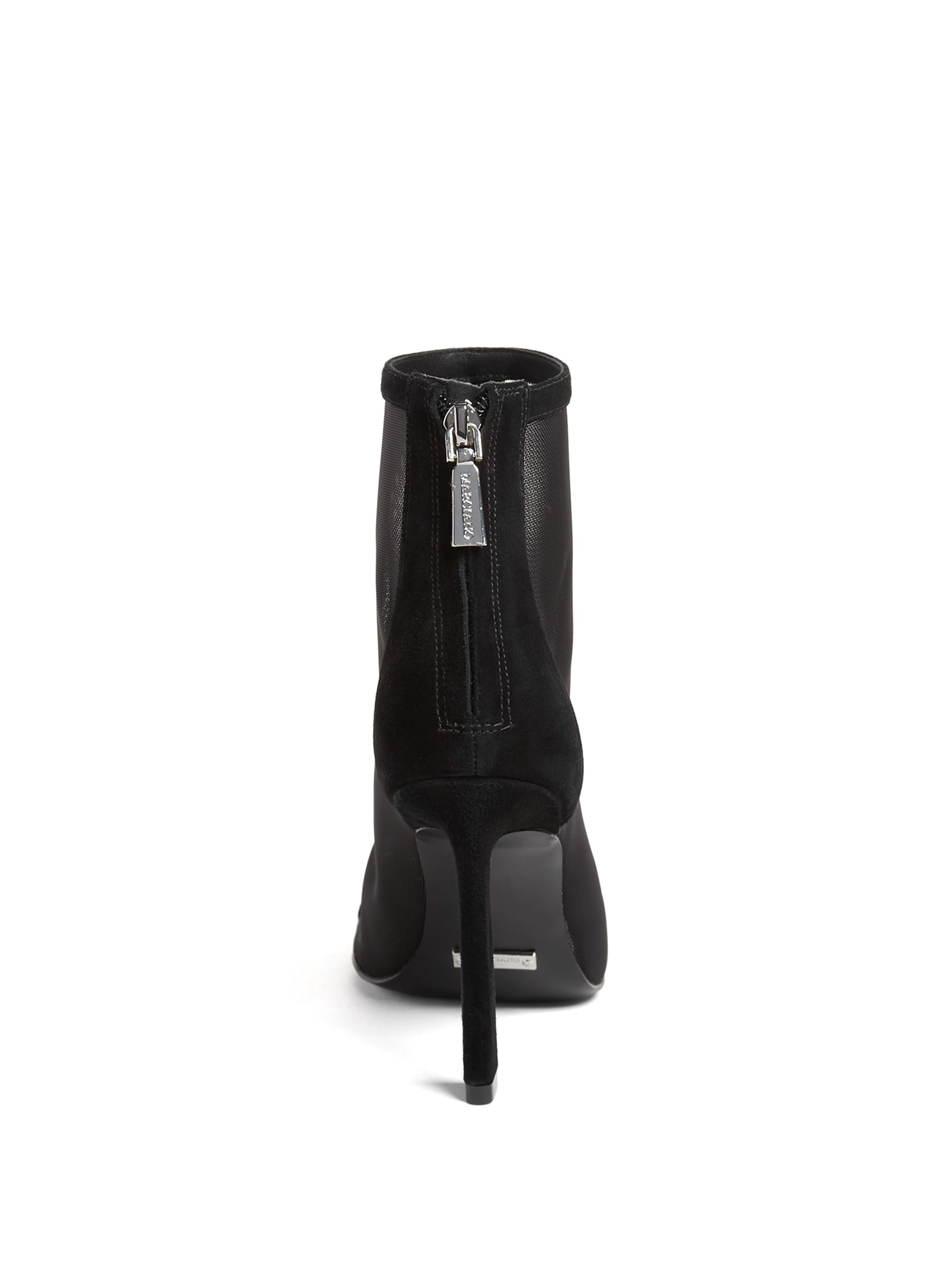 Botinha de cano curto Fearne em malha com detalhes