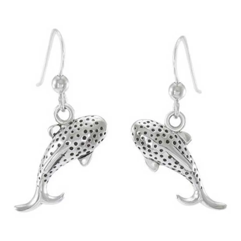 Scuba gifts Long Small Whale Shark Ohrringe