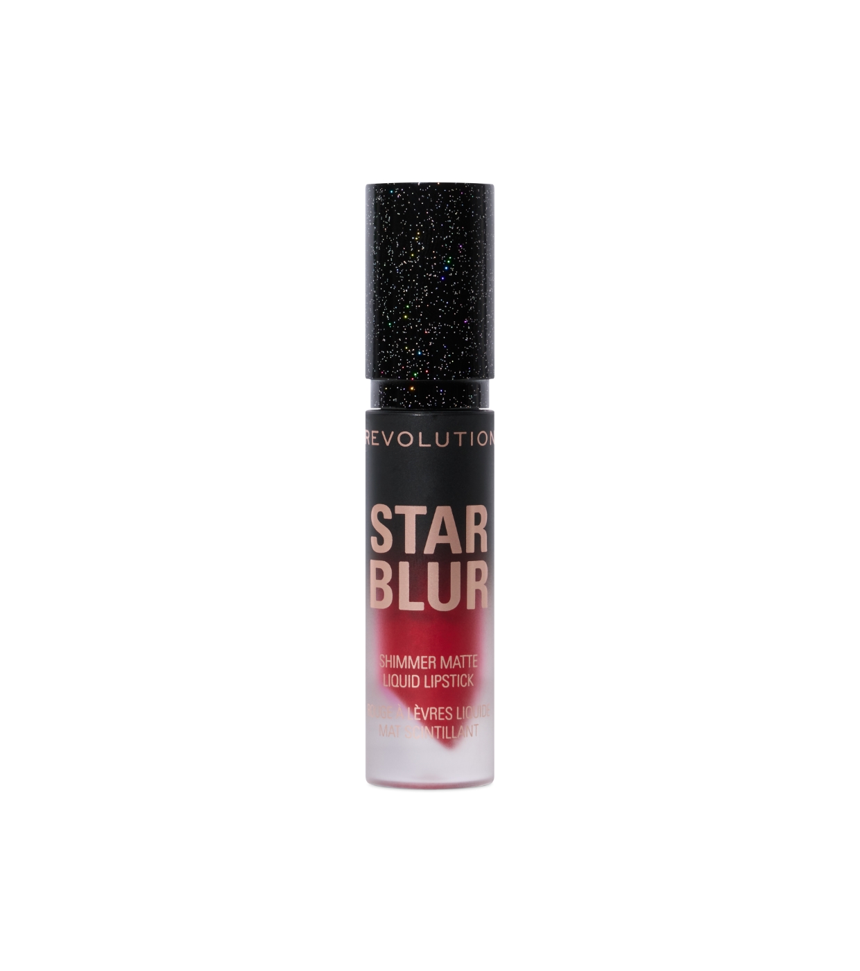 Makeup Revolution - Batom Líquido Matte com Brilho Star Blur - Scarlet Ruby