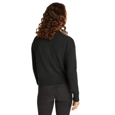 Sweatshirt femme Embro Badge CALVIN KLEIN