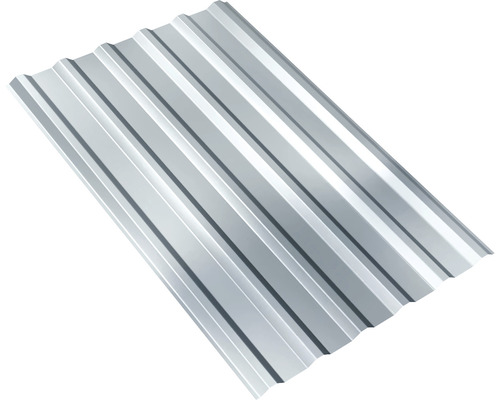 Mini trapeziumplaat verzinkt met anti-vingerafdruk 1250 x 776 x 0,4 mm