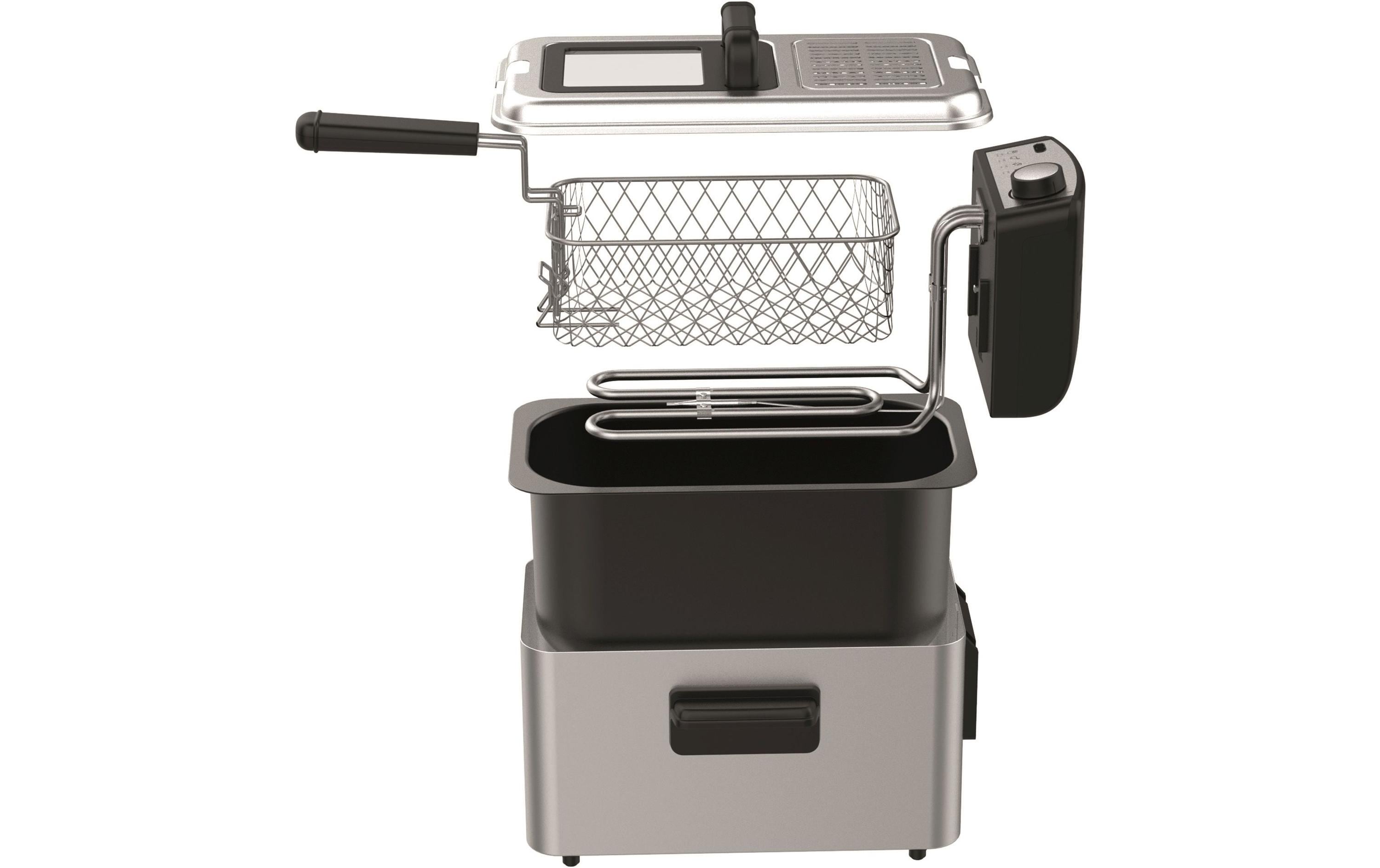 Fritteuse Inox, 1 kgKaltzonenfritteuse