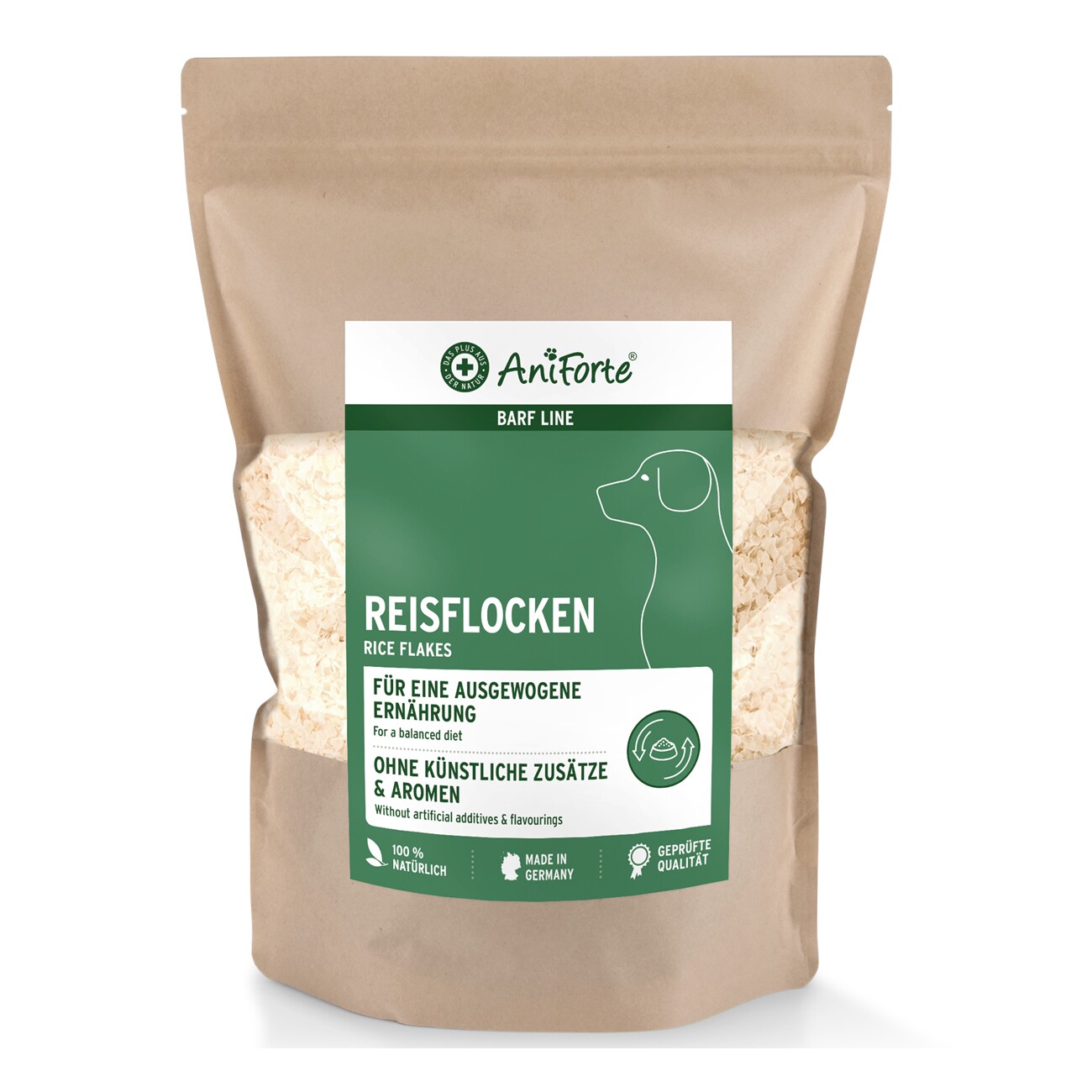 AniForte BARF-Line Reisflocken 1kg