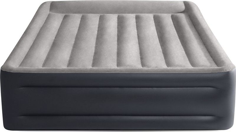 Intex Queen Deluxe Pillow Rest Luchtbed met ingebouwde pomp - 203x152x42 cm