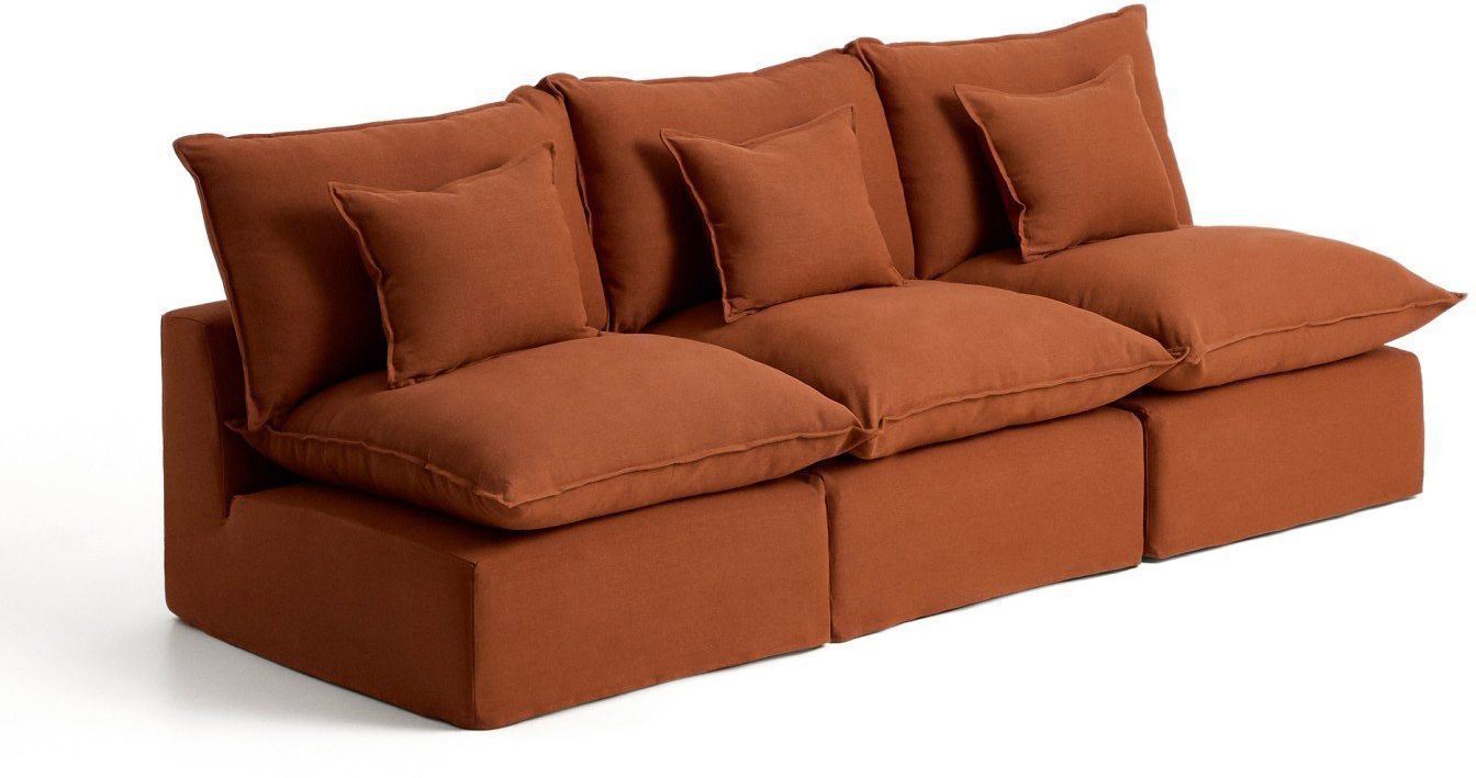 Kave Home Anarela Terracotta Elementenbank