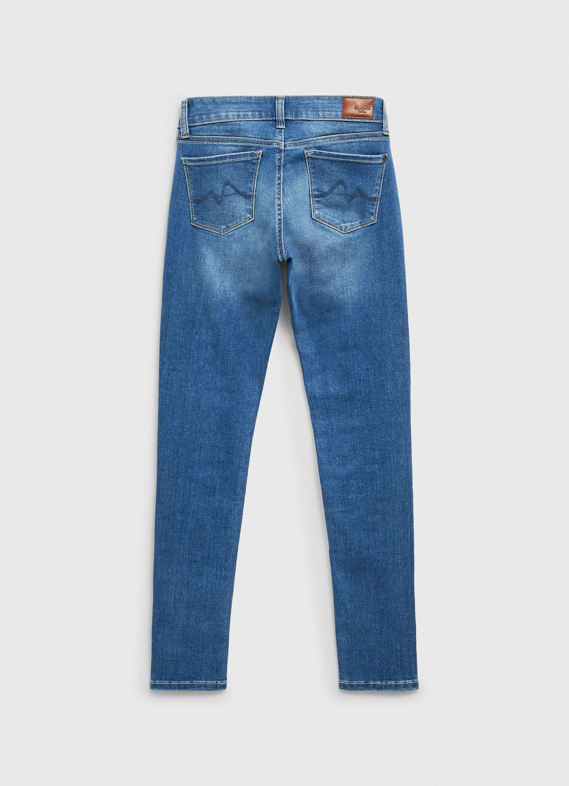 Calça jeans skinny de cintura média SOHO FIT - jeans