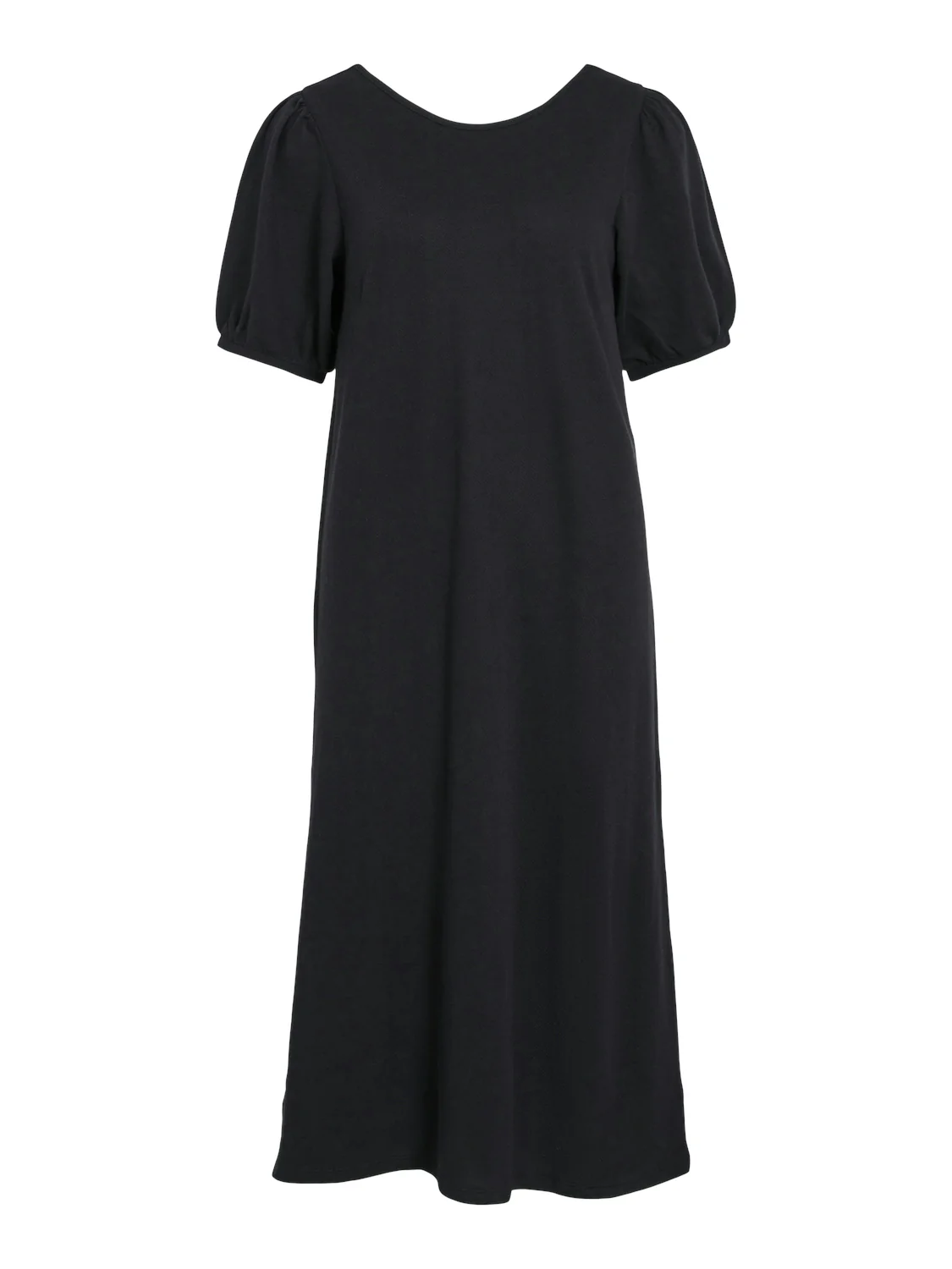 Vila  Vitenea Boatneck midikjole - sort