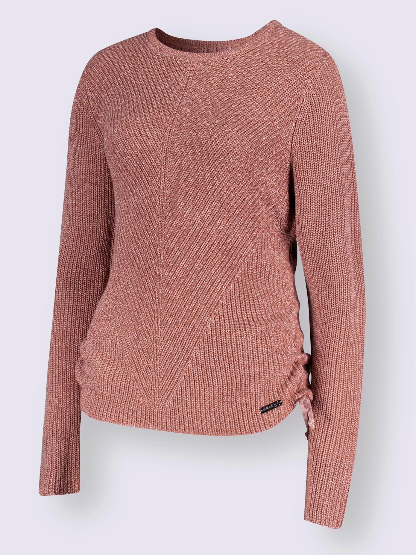 Pull tricot chiné