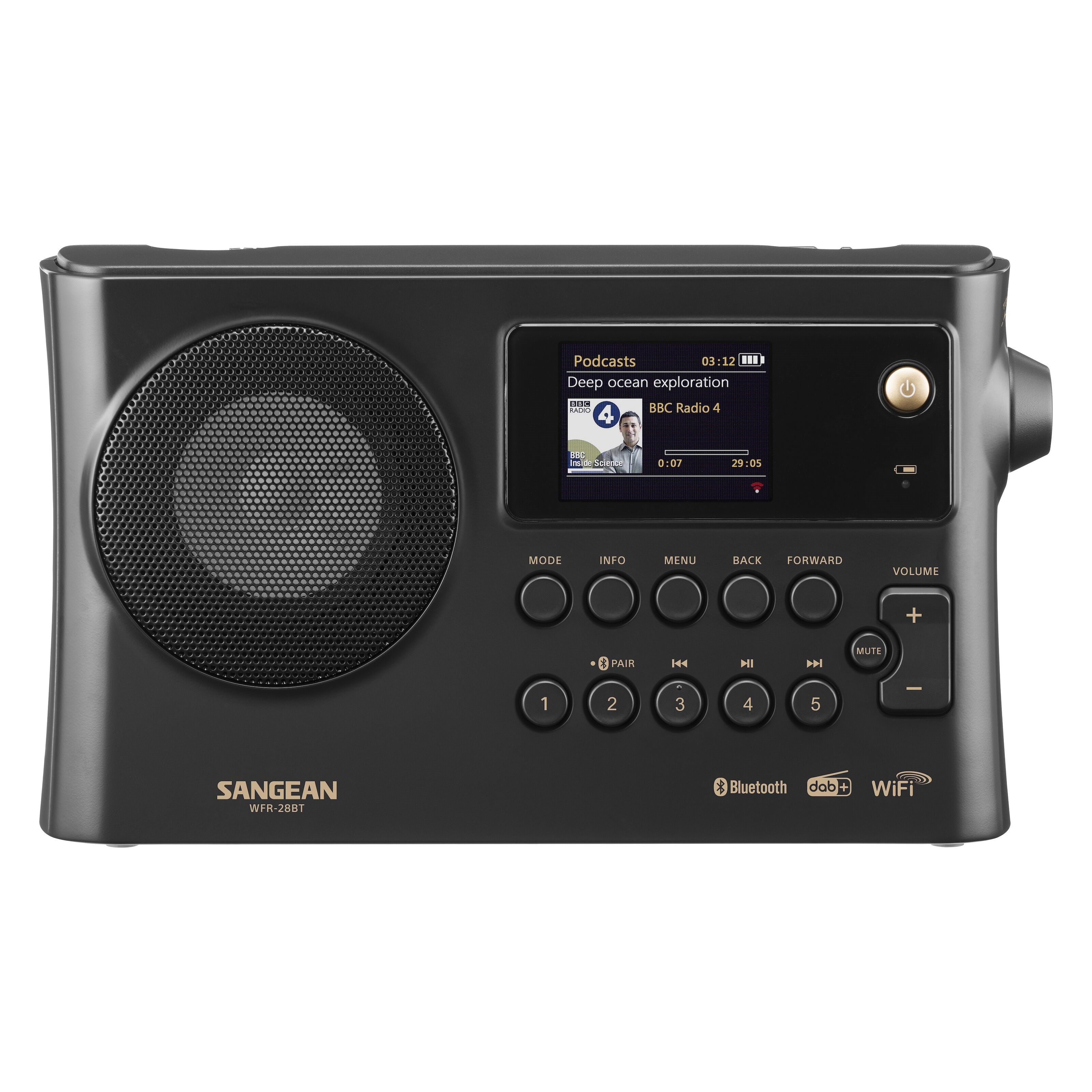 Sangean WFR-28 BT Internettradio med DAB+/FM