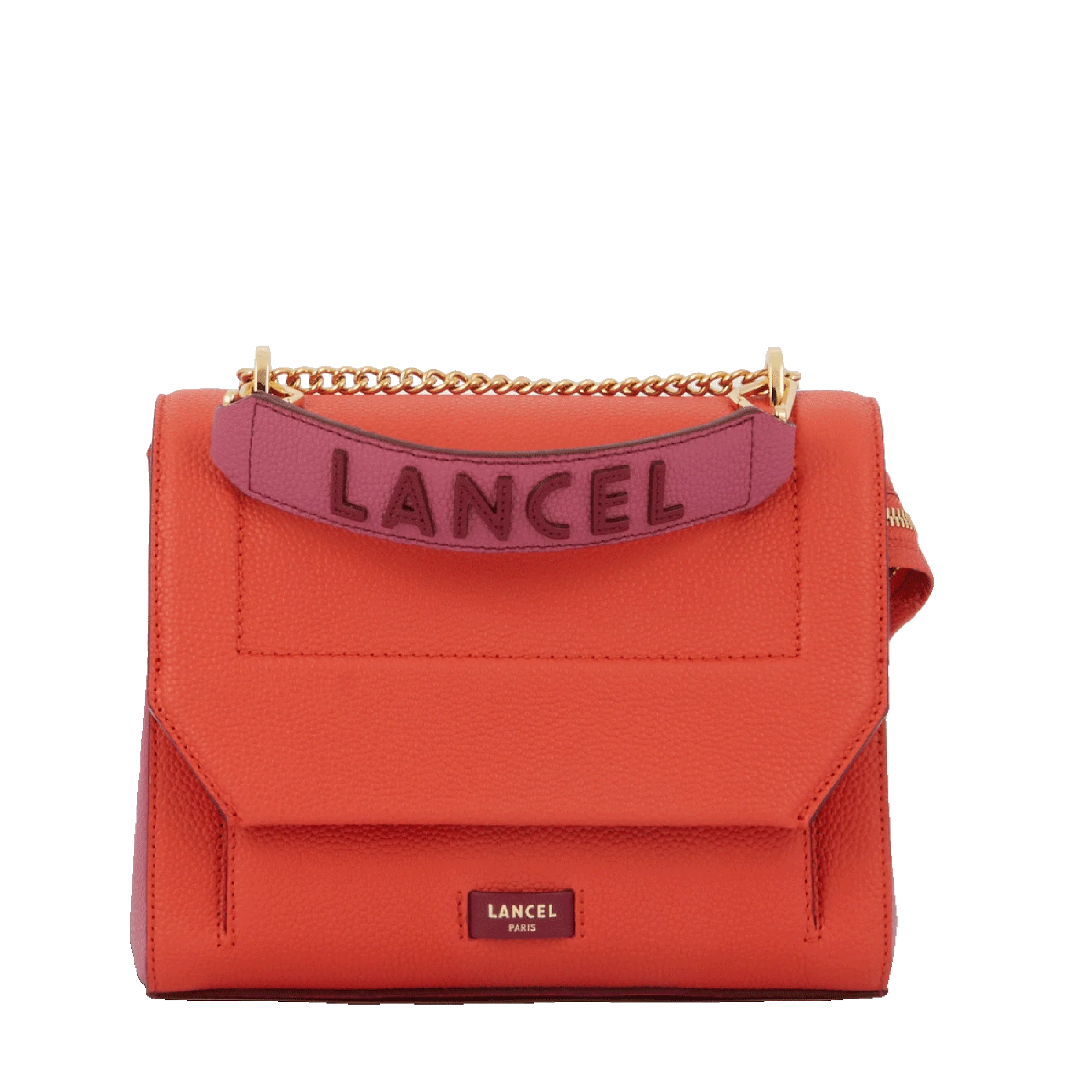 Sac rabat M Ninon de Lancel-MULTICO CERISE