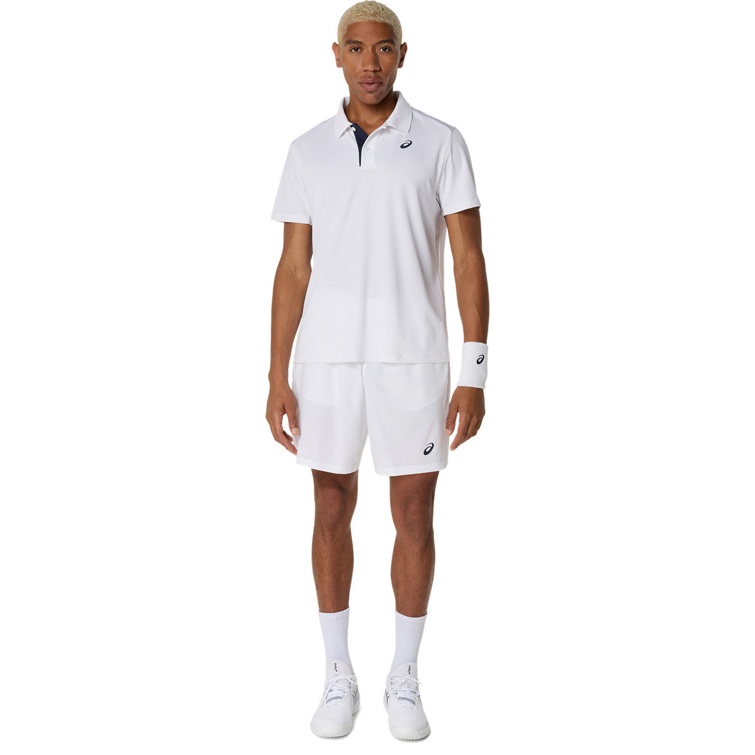 ASICS Court 9in Shorts Hommes - Blanc